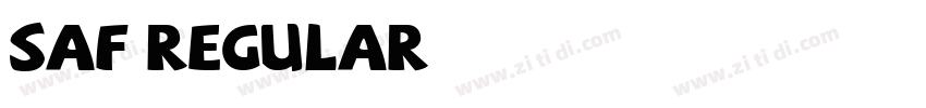SAF Regular字体转换